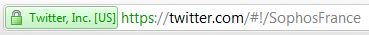 Twitter URL en HTTP