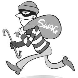 Burglar. Image courtesy of Shutterstock.