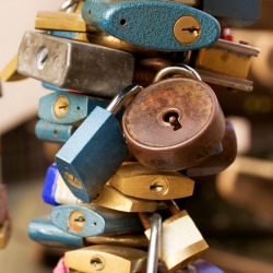 Padlocks. Image courtesy of Shutterstock.