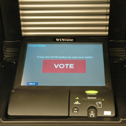 Tampering with US voting machine as easy as 'abcde', says Virginia report
