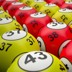 Lottery balls. Image courtesy of Shutterstock