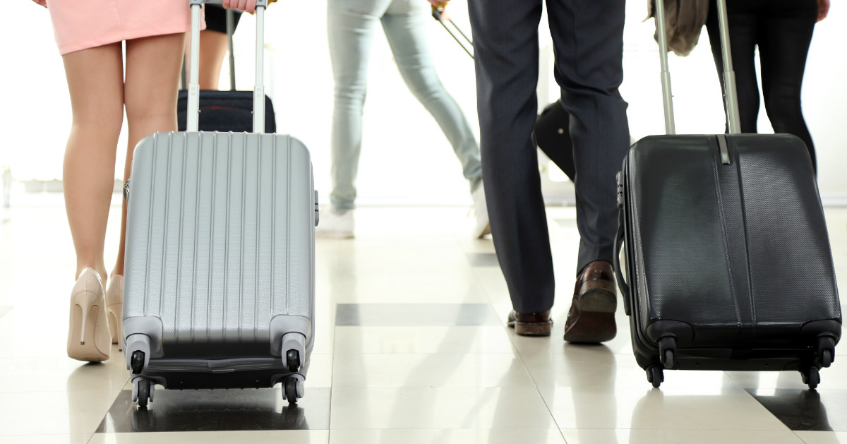 Image of airport bags courtesy of Shutterstock