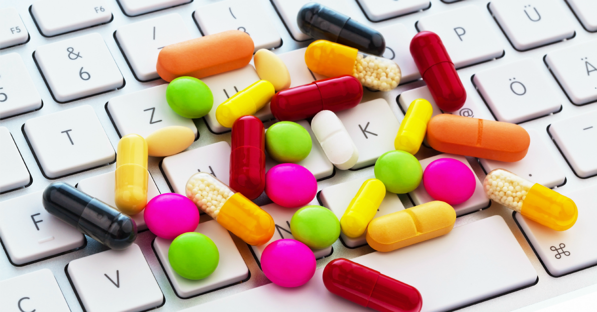 Online pharmacy. Image courtesy of Shutterstock.