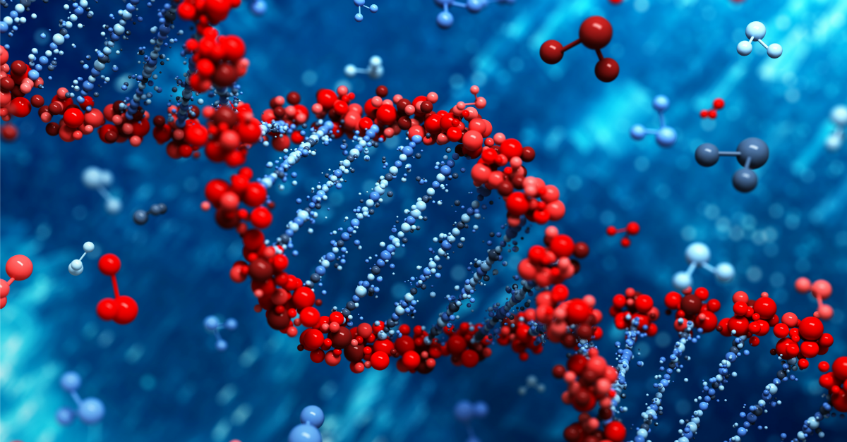 DNA. Image courtesy of Shutterstock.