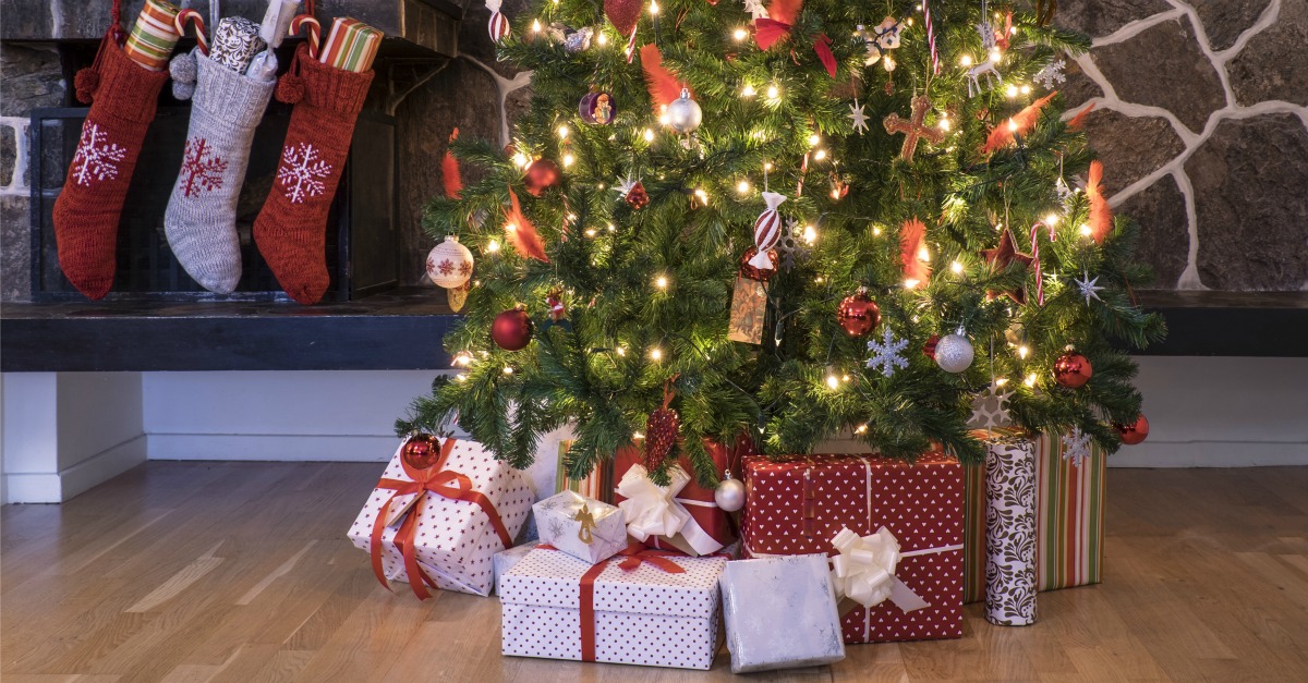 Christmas tree. Image courtesy of Shutterstock.