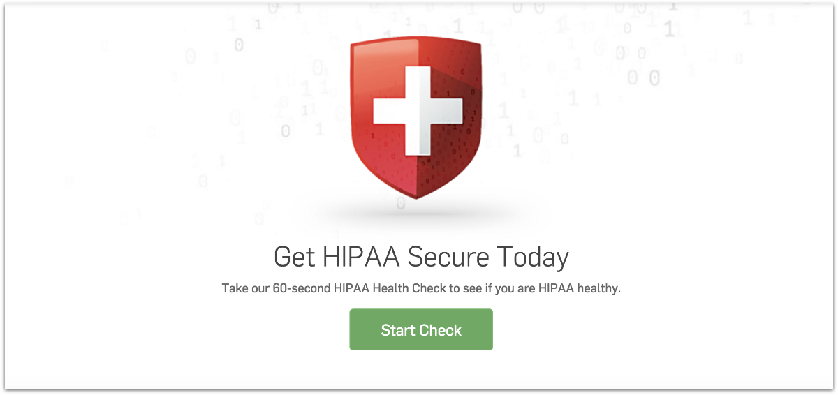 HIPAA compliance check