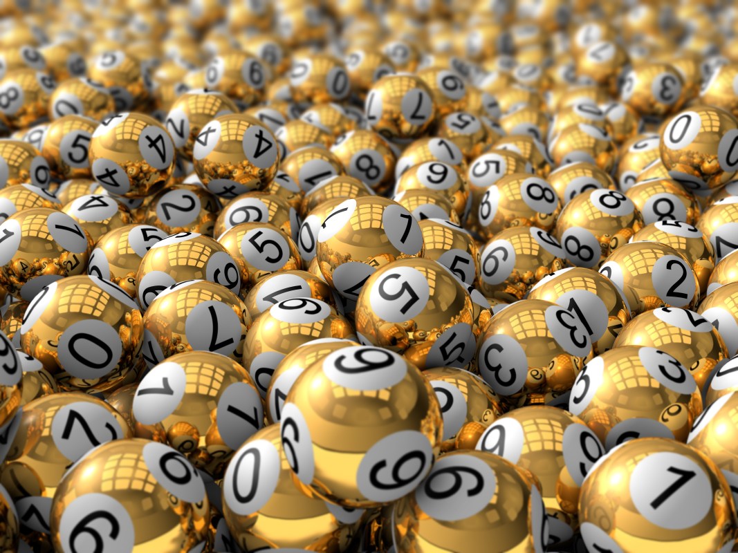 Lottery balls. Image courtesy of Shutterstock.
