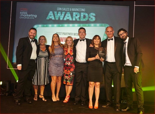 CRN awards best partner website