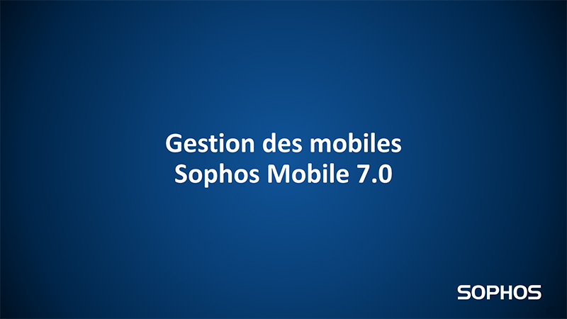 Sophos Mobile 7