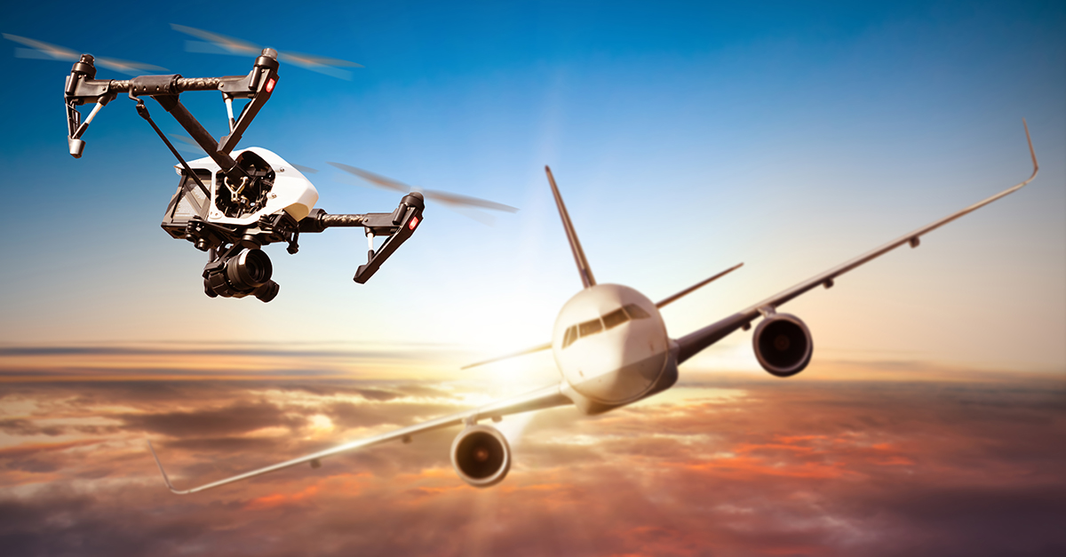 Drone flying deals near airport