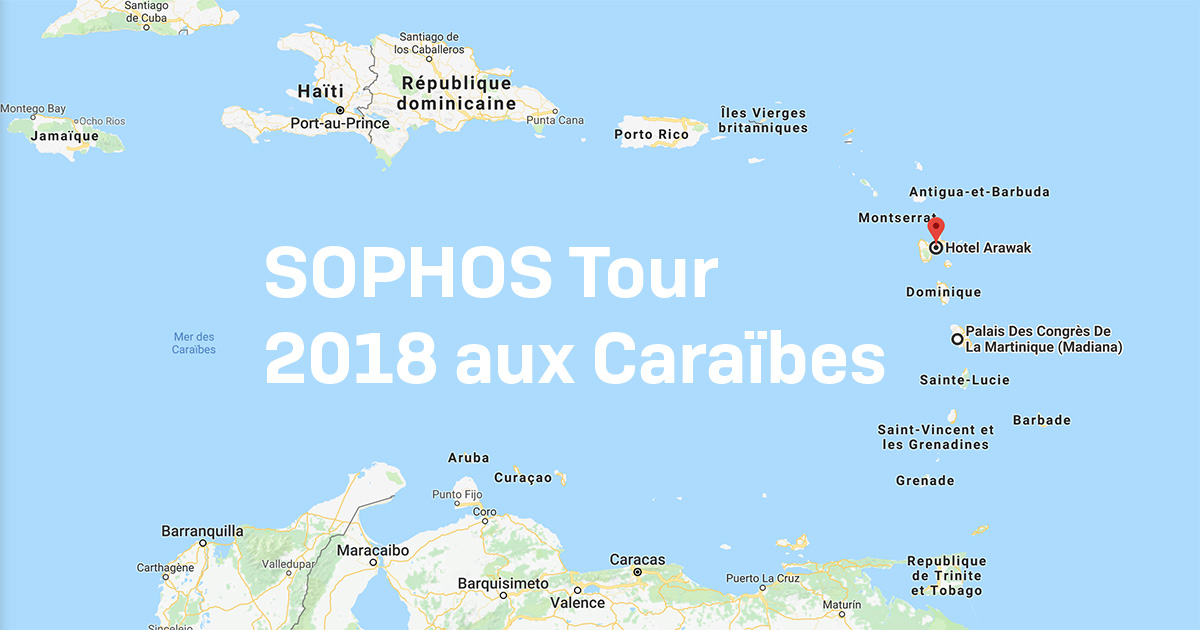 Sophos Tour 2018 Caraïbes