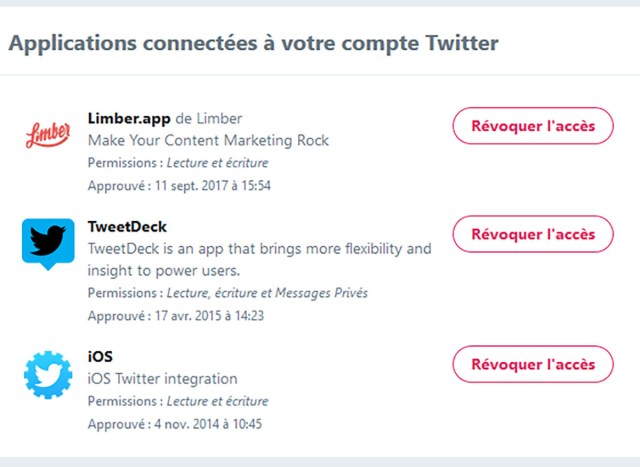 compte twitter