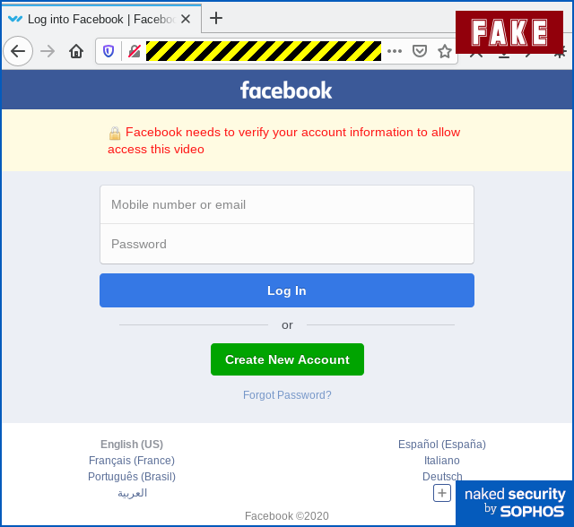 How Fake Facebook Login Page is Used to Hack Facebook Accounts