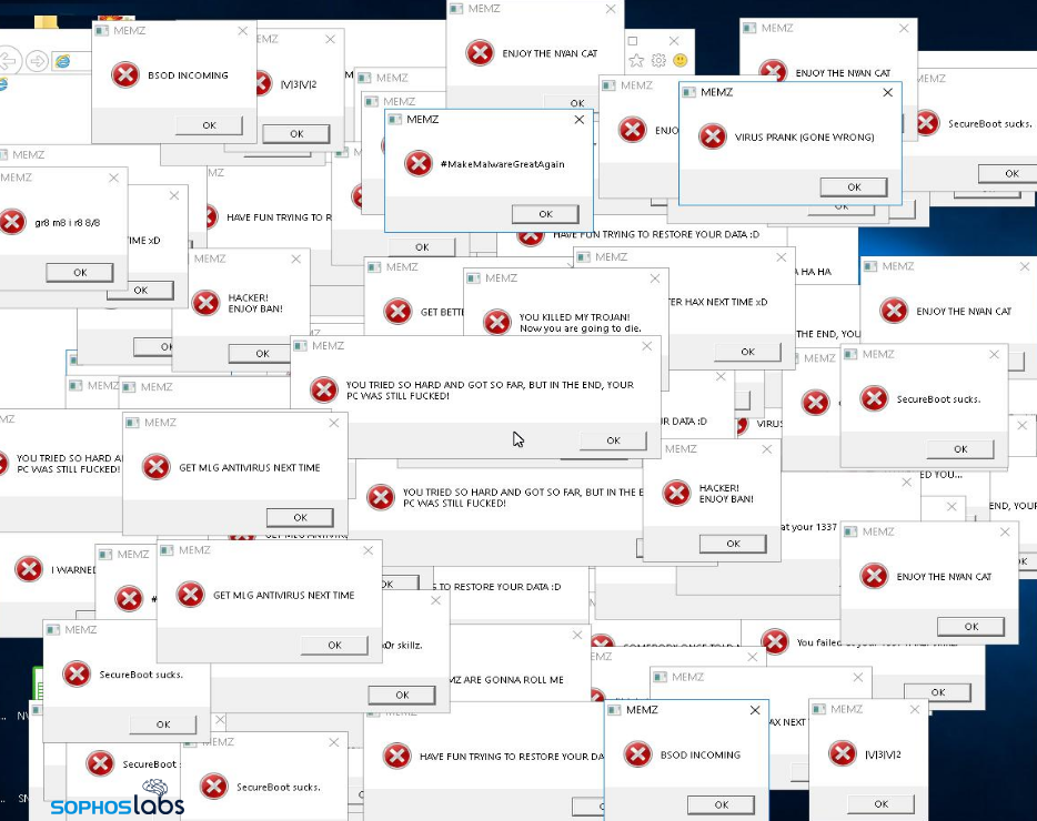 Malware analysis MEMZ%204.0%20Clean.zip Malicious activity