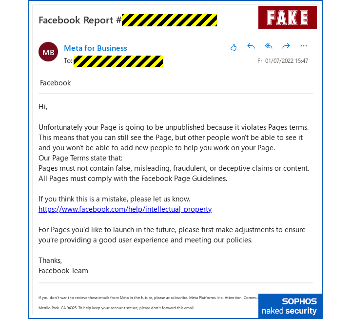 There's a new Facebook scam. Here's how to spot it.