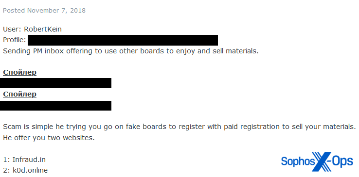 The scammers who scam scammers on cybercrime forums: Part 2 – Sophos News