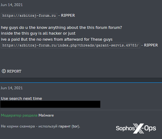 The scammers who scam scammers on cybercrime forums: Part 2 – Sophos News