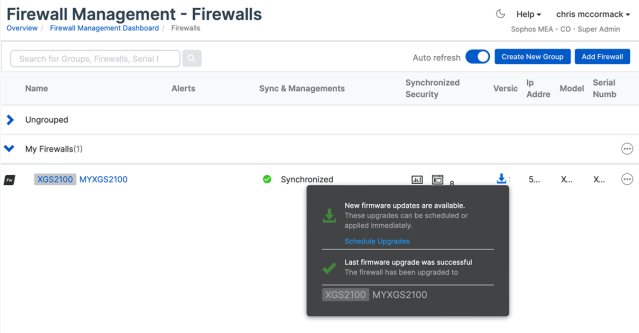 Sophos Firewall v19.5