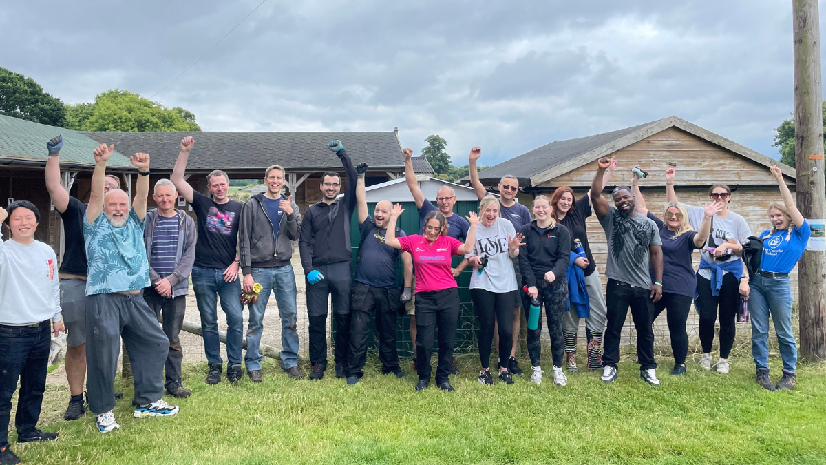 Sophos UK Volunteers Transform Outdoor Learning Space for Autistic
Youth