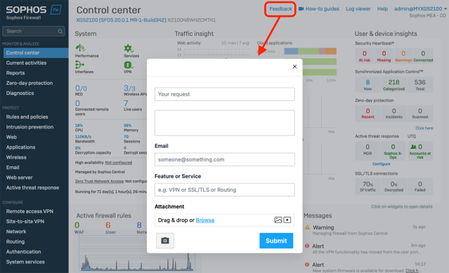 sophos firewall