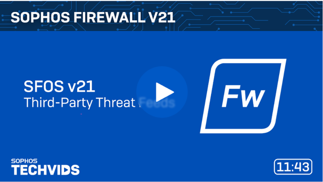 sophos firewall