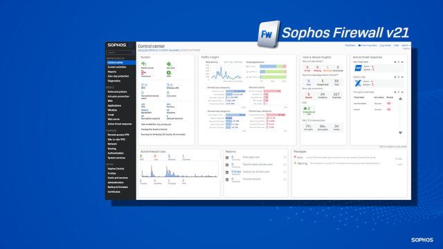 Sophos Firewall v21 Now Available on Sophos News