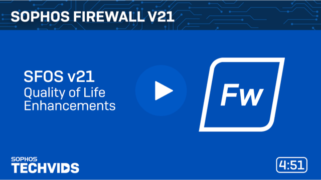 sophos firewall