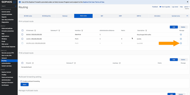 sophos firewall