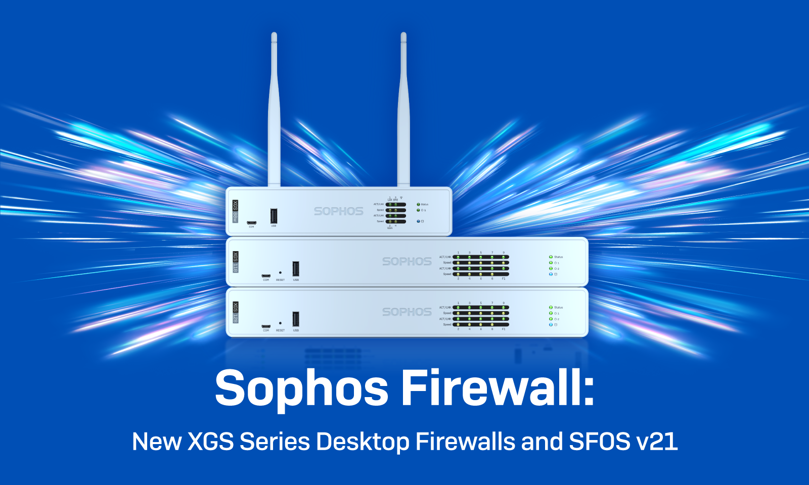 Sophos Firewall: New XGS Series Desktop Firewalls and SFOS v21